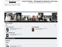 Tablet Screenshot of caseysartisticportraits.com